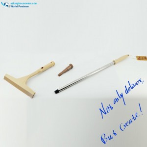 Akbrand 90 cm hosszú fogantyúval ellátott ablaktörő rozsdamentes acél cső