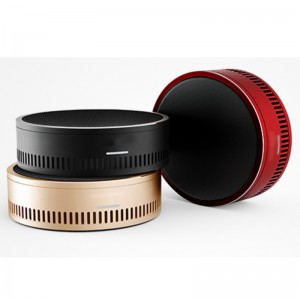 Autós légtisztító USB-vel, intelligens érzékelő levegőminőség-funkcióval, a formaldehid / smong / PM2.5 / használt füst / szag / autó-légtisztító eltávolítására