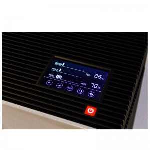 Nagy otthoni légkondícionáló, szalon és hálószoba, nagy légtisztító új házhoz és irodához, tisztítja a füst levegőjét, a szsingert, az allergéneket, a formaldehidet, a port, a penészt, a kisállat pitypangját, eltáv...