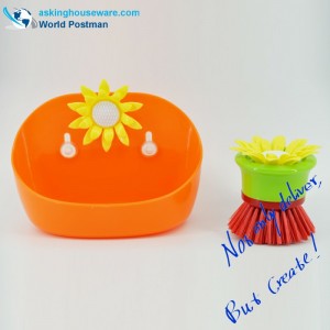 Akbrand konyhai tisztítókefe és tárolódoboz szett balekokkal