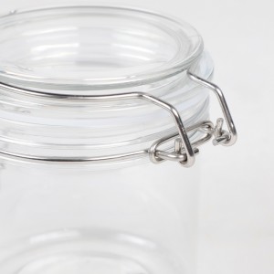 1000ml PET anyagból készült élelmiszer tárolóedény légmentesen lezárható fedővel