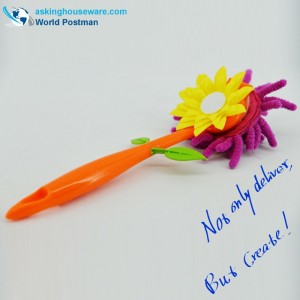 Akbrand konyhai edény edénytisztító por, napraforgó díszítéssel