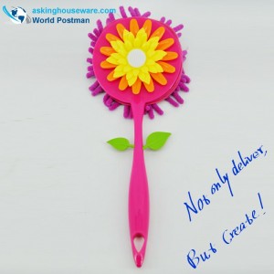 Akbrand hosszú fogantyúval készült napraforgó díszítéssel