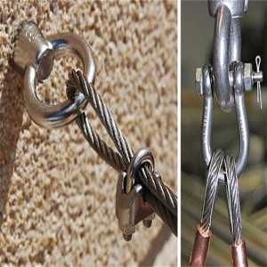 Kínai gyártó, a DIN580 emelő rozsdamentes acél csavar