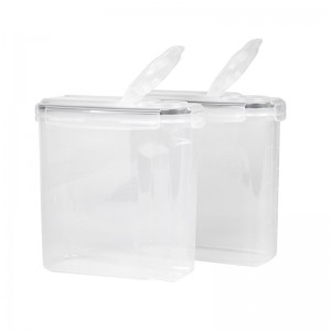 2 db 4 oldalsó retesz légmentesen száraz gabonafélék tárolótartály-készletéhez