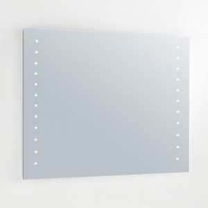 EU és USA luxus LED-es világítású háttérvilágítással felszerelt fürdőszoba tükör - ENE-AL-107