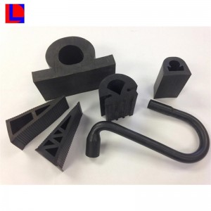 Hőálló vízálló U T H F alakú, kemény, rugalmas gumi tömítő szalag