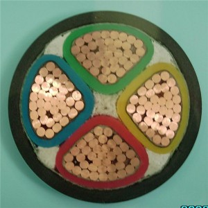 0,6 / 1kv tápkábel xlpe szigetelt 4C 25mm2 4C 16mm2 az IEC60502-hez