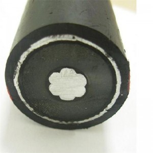 Al szalag hosszúsági metál képernyő MV tápkábel vízálló