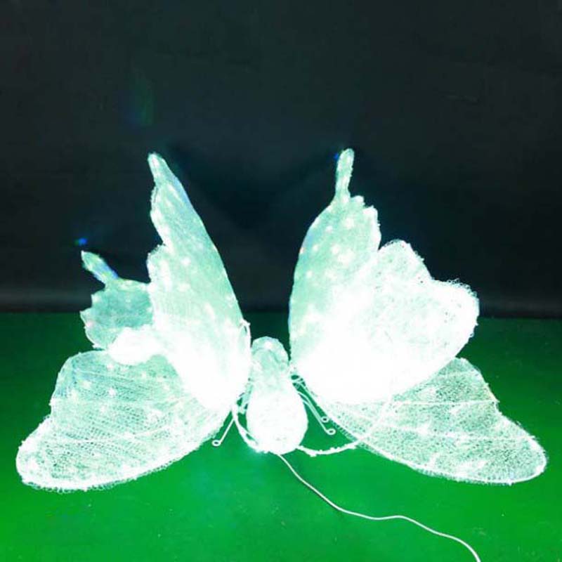 CD-LS122 3D LED-es világítású pillangó modellező fény dekorációk