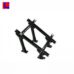 A földi napelemes szerelés támogatja az alumínium napelemek konzolját