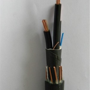 8 / 3AWG osztott koncentrikus kábel XLPE szigetelő PE / PVC dzseki