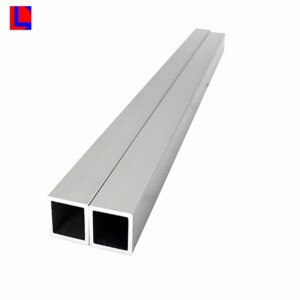 színes eloxált alumínium négyzet alakú cső