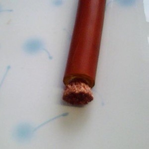 PVDF szigetelés speciális kábelek / katódvédő kábel DC600V