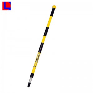 könnyű alumínium visszahúzható teleszkópos rúd a hosszú pólushoz