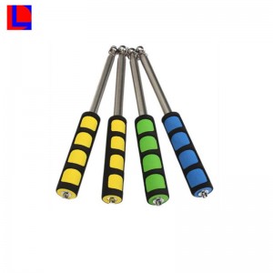 Népszerű varázslatos alumínium teleszkópos fogantyú gumi vagy műanyag alkatrészekkel