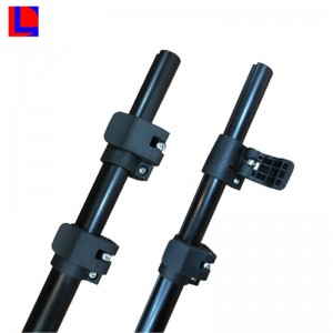 Kiváló minőségű 6063-os csavarzár testreszabott alumínium teleszkópos cső / cső