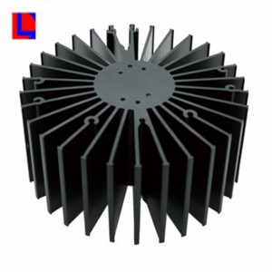 Led hűtőborda alumínium extrudálással