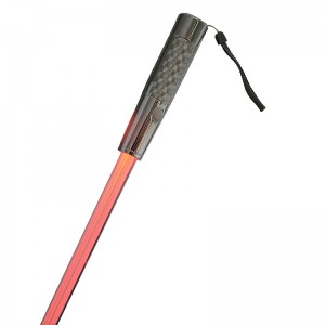 Környezetvédelmi anyag Kompakt fogantyúval LED-tengely egyenes esernyő