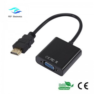 hdmi male to vga női konverter Kód: FEF-HIC-001