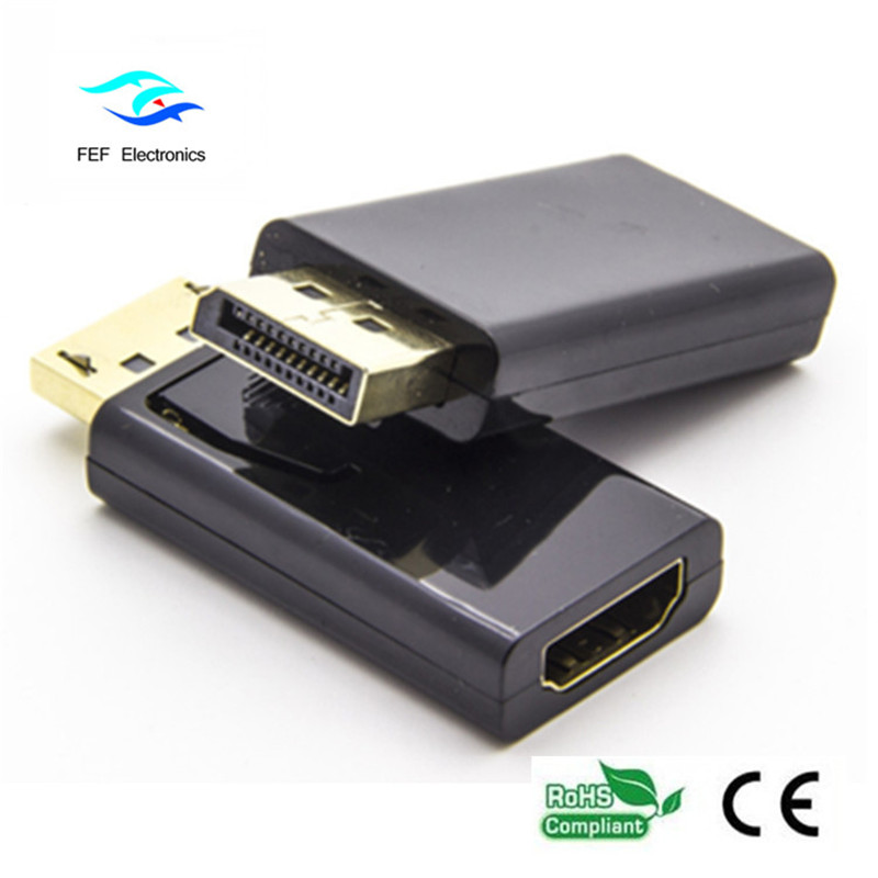 DisplayPort hím DP-HDMI aljzat konverter kód: FEF-DPIC-025