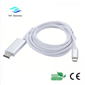 C típusú USB-hez csatlakoztatott USB konverter ABS héj Kód: FEF-USBIC-013