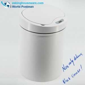 AKbrand automatikus induktív porzsák elektromos töltővel, szürke, 15 liter