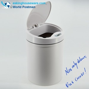 AKbrand automatikus induktív porzsák elektromos töltővel, szürke, 15 liter