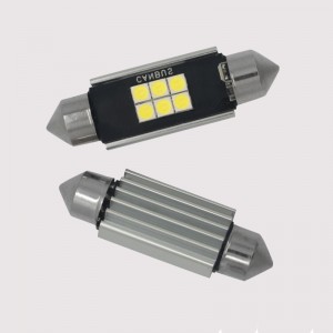 Új, szuper fényes CANBUS 3030 6sd C5W Festoon 31mm 36mm 39mm 42mm led lámpa