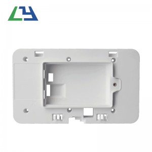 Kína műanyag fröccsöntött formája, egyszerűen nyitható, bezárva OEM ABS fekete elektronikus tokok / dobozok / dobozok