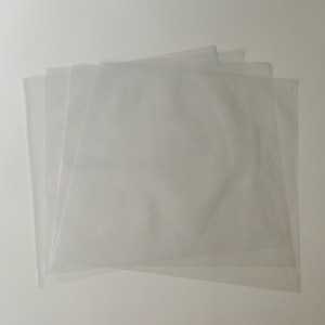 Antisztatikus 12 hüvelykes lapos LP belső hüvely