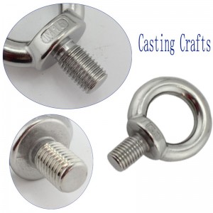 Kovácsolt DIN580 emelő szemcsavar / DIN582 emelő szemcsavar