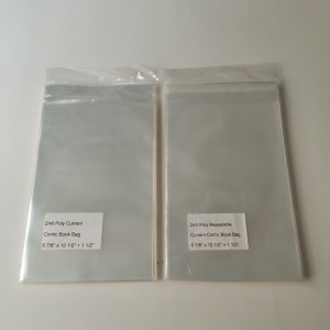 2mil újratölthető jelenlegi képregény táska