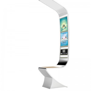 Reklámfelszerelés Solar LED világítás Smart Bench