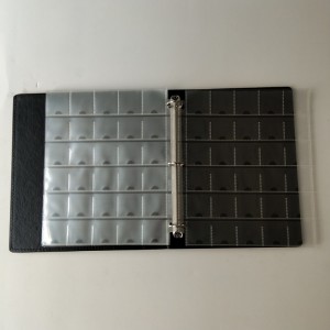 Érmegyűjtők tárolóalbum portfóliói emlékérmék D-gyűrűjéhez