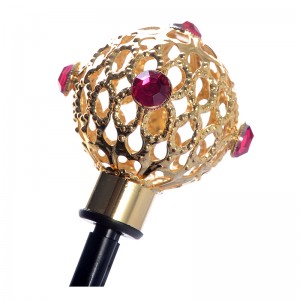 Divat napvédő gömbfogantyúval, speciális, 3-szoros esernyővel