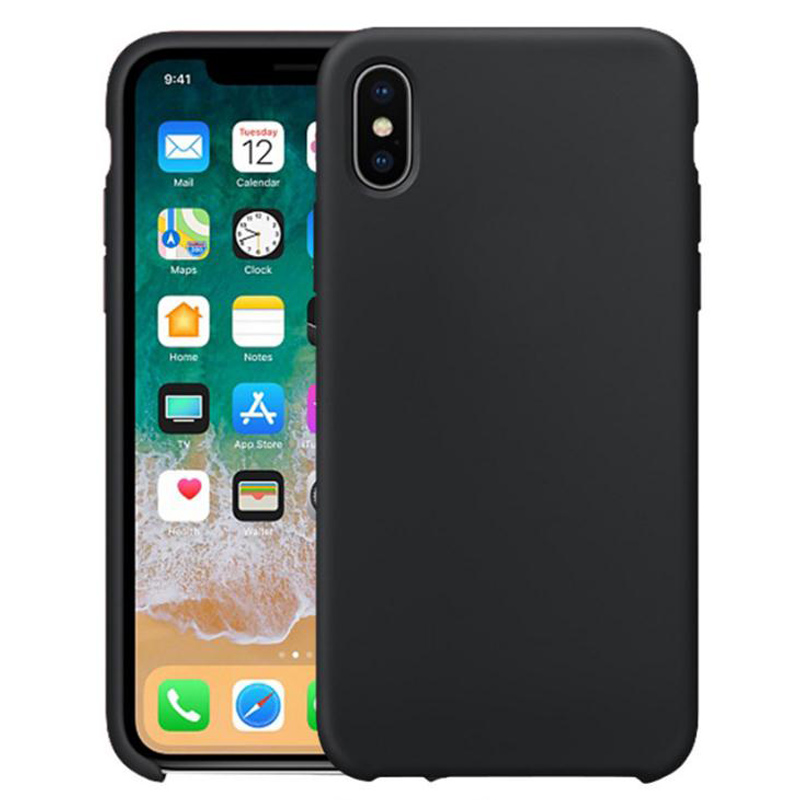 2019 új érkezés Folyékony szilikon tok iPhone Xr XS MAX szilikon telefon tokhoz, eredeti logóval