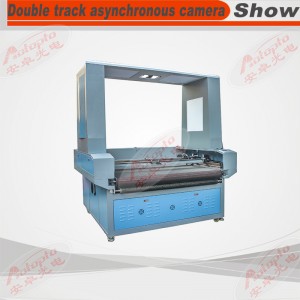 Kettős vágású aszinkron vágógép 100w co2 lézergravírozó gép lézeres jelölőgép 220V / 110V lézervágó gép CNC router