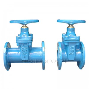 Nem emelkedő szár rugalmas, ülő kapu szelep