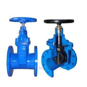 Nem emelkedő szár rugalmas, ülő kapu szelep