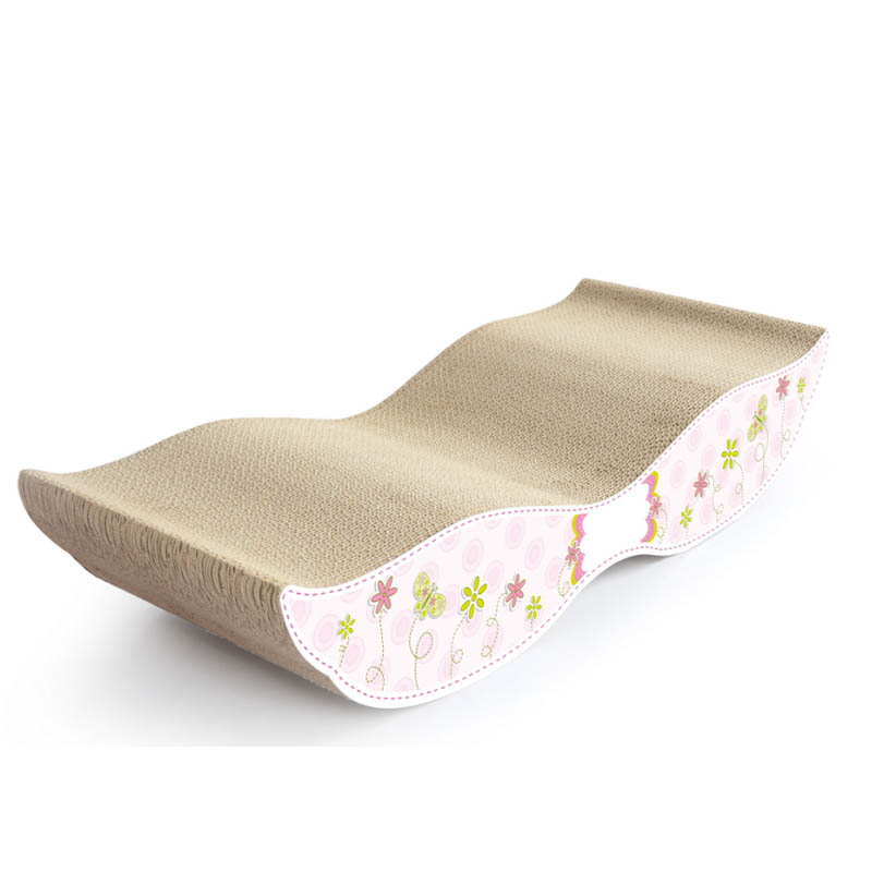 S alakú Scratcher ágy hullámkarton karton macskafélék termékek