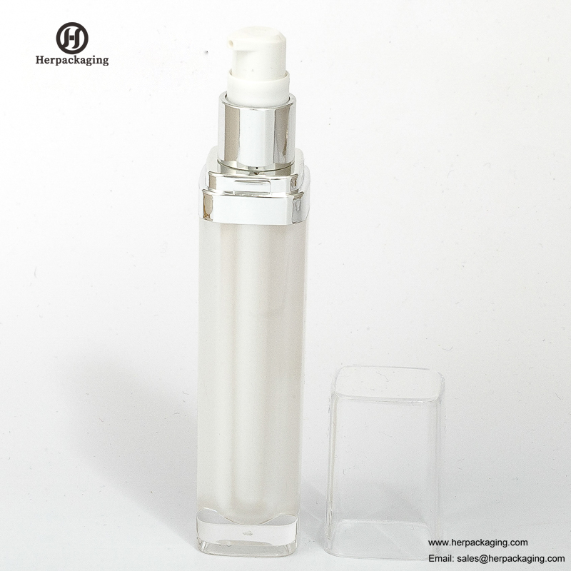 HXL3110 Üres akril légtelen krém és Lotion Bottle kozmetikai csomagolású bőrápoló tartály