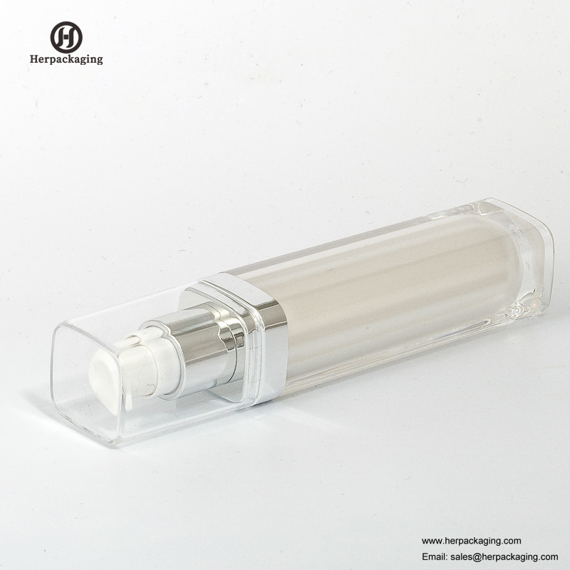 HXL3110 Üres akril légtelen krém és Lotion Bottle kozmetikai csomagolású bőrápoló tartály