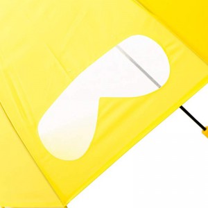 19 hüvelykes kupola alakú egyedi tervezésű gyermekek esernyő egyenes ablak