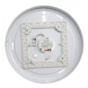 Hullám alakú burkolat Automatikusan tompítható hold-time napfény érzékelés 3 éves garancia Kína szállítói mennyezeti lámpák mikrohullámú érzékelővel