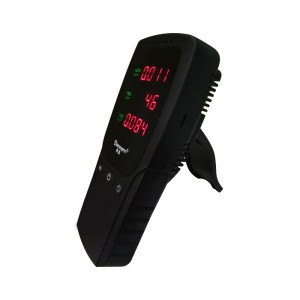 PM2.5 HCHO TVOC légdetektor monitor