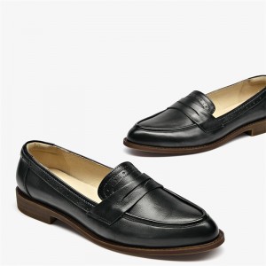 A nők valódi bőrcipői