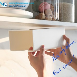 Nincs lyukasztás, beillesztés a falszövet-tartóba