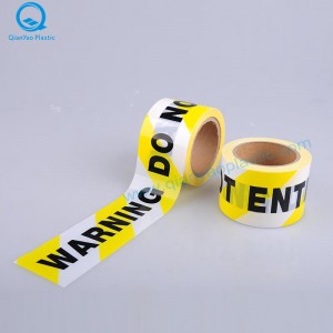 VESZÉLY NE HASZNÁLjon be figyelmeztető szalagot, FIGYELMEZTETÉS NE BEHASZNÁSA A barikád szalagot, VIGYÁZAT NE HASZNÁLjon be az akadályszalagot