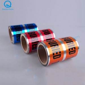 4mil, 5mil, 6mil földalatti észlelhető figyelmeztető szalag, Figyelem szalag, Veszélyszalag, Barikád szalag